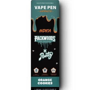 Packwoods x Orange Cookies Cannabis THC Vape Pen 1 ml